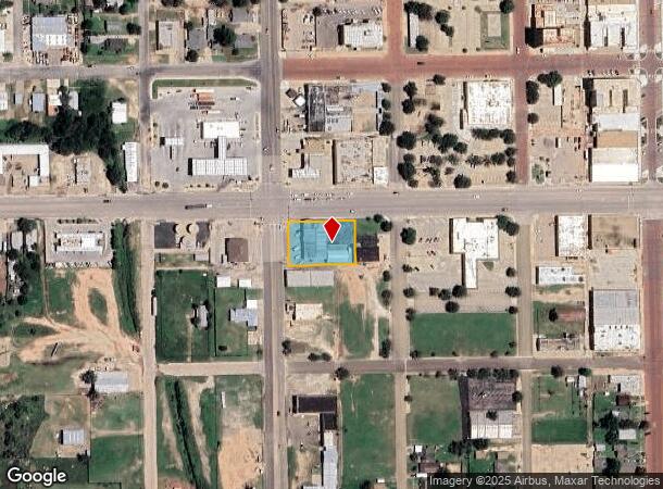  414 N Columbia St, Plainview, TX Parcel Map