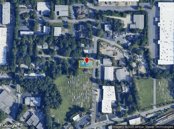  3642 N Peachtree Rd, Atlanta, GA Parcel Map