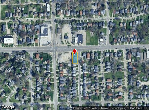  1831 W Bancroft St, Toledo, OH Parcel Map
