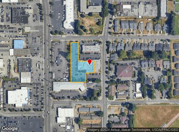  2707 I St Ne, Auburn, WA Parcel Map