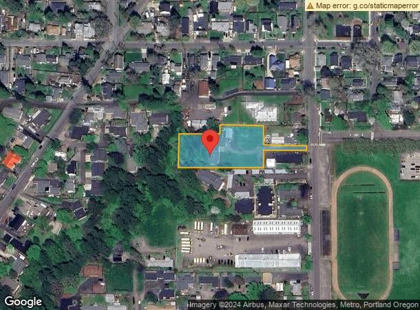  601 S Blaine St, Newberg, OR Parcel Map