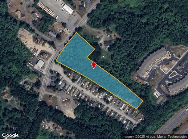  122 W Main St, Merrimac, MA Parcel Map