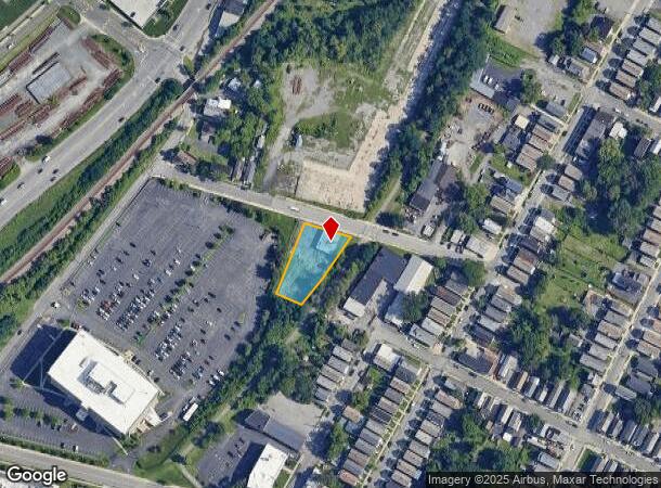 438 Peek St, Schenectady, NY Parcel Map