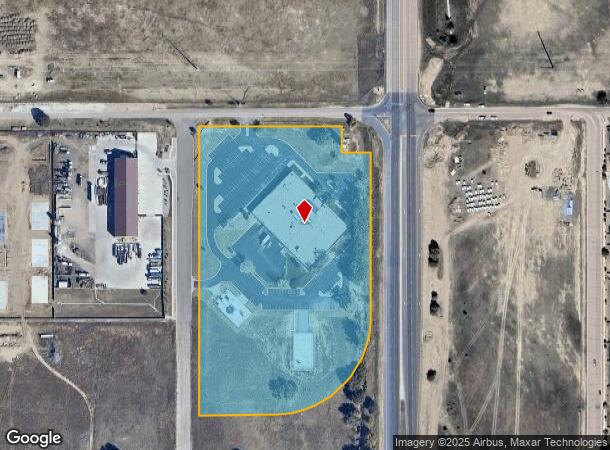 8955 Drennan Rd, Colorado Springs, CO Parcel Map