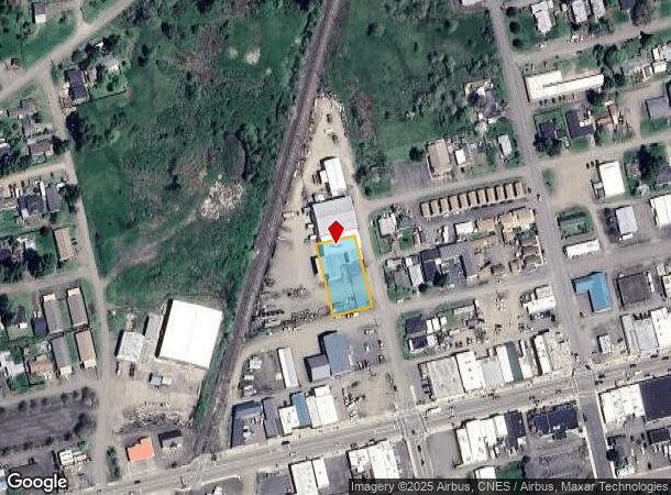  215 N Calapooia St, Sutherlin, OR Parcel Map