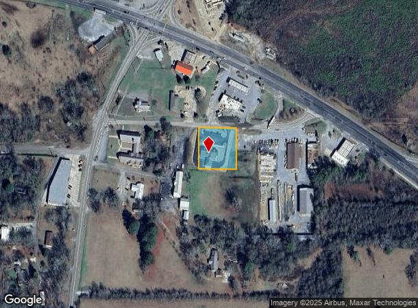  62 Wheat St, Harpersville, AL Parcel Map