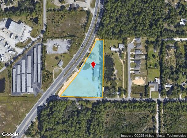  7132 Highway 77 Rd, Panama City, FL Parcel Map