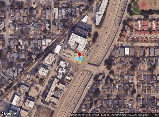  5301 N Central Expy, Dallas, TX Parcel Map