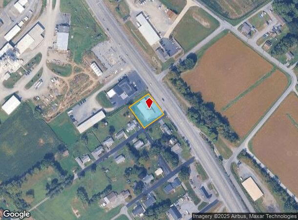 1689 Westbranch Hwy, Winfield, PA Parcel Map