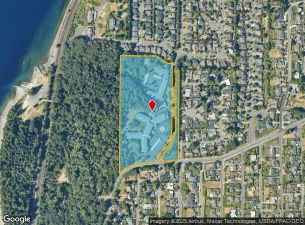  802 N Laurel Ln, Tacoma, WA Parcel Map