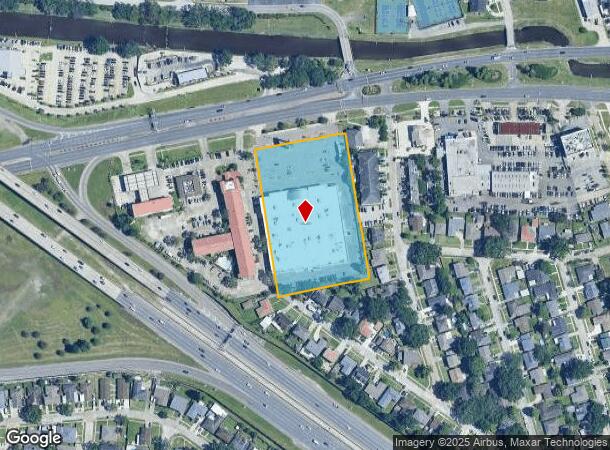 5800 Veterans Memorial Blvd, Metairie, LA Parcel Map