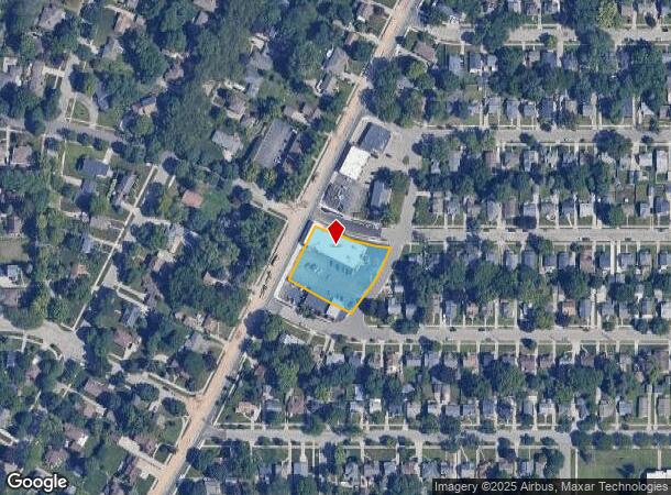 2446 Plainfield Ave Ne, Grand Rapids, MI Parcel Map