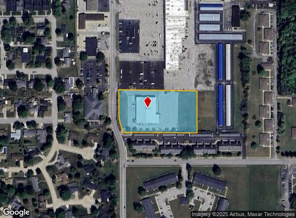 1451 E Wabash St, Frankfort, IN Parcel Map