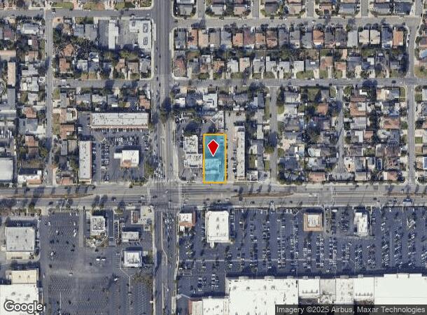 1673 W Katella Ave, Anaheim, CA Parcel Map