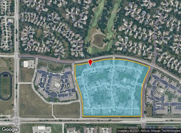12800 W 134Th St, Overland Park, KS Parcel Map