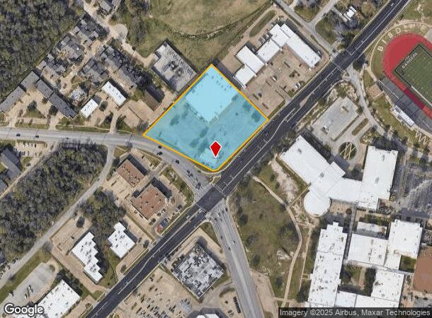 1801 Briarcrest Dr, Bryan, TX Parcel Map