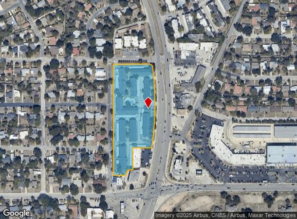 2447 Harry Wurzbach Rd, San Antonio, TX Parcel Map