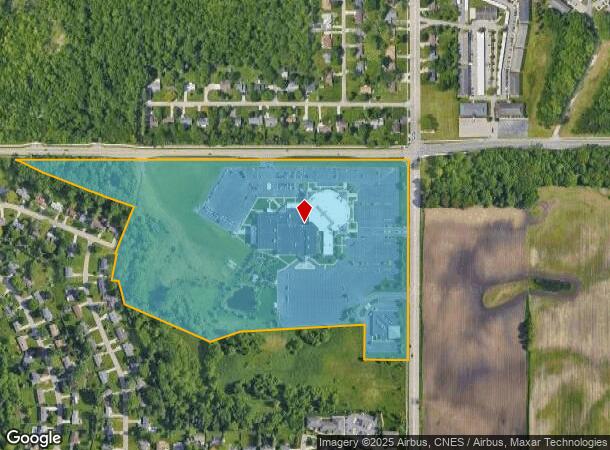  202 S Creyts Rd, Lansing, MI Parcel Map