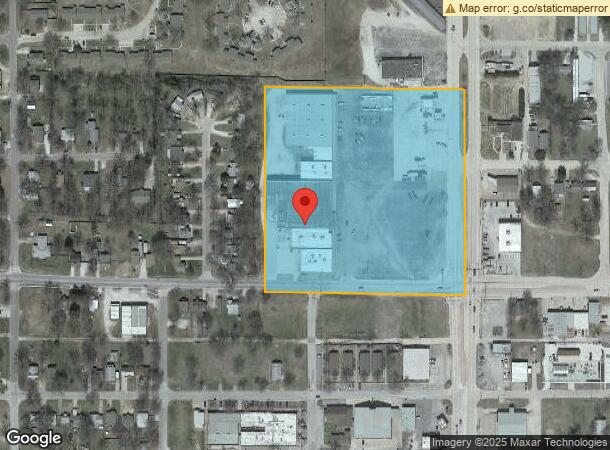  805 N Broadway Ave, Ada, OK Parcel Map