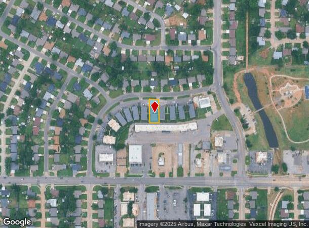 1428 N Norman Ave, Moore, OK Parcel Map