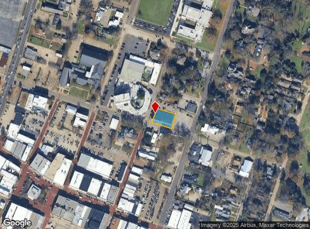  401 E Hospital St, Nacogdoches, TX Parcel Map