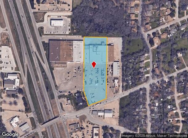  505-521 N Stewart St, Azle, TX Parcel Map