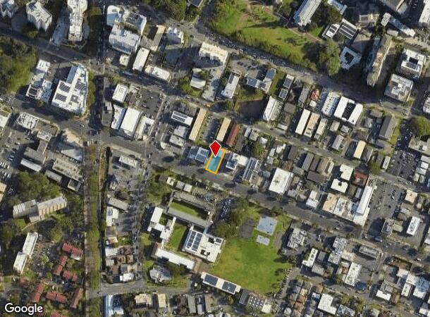  1640 S King St, Honolulu, HI Parcel Map