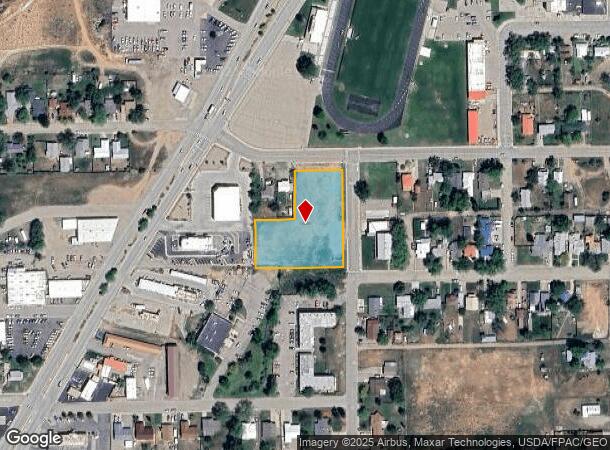 301 S Cedar St, Cortez, CO Parcel Map