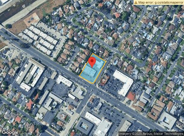  7355 Florence Ave, Downey, CA Parcel Map