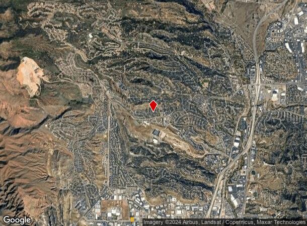  1540 Garden Of The Gods Rd, Colorado Springs, CO Parcel Map