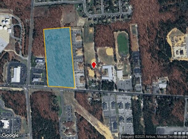  1292 W Sherman Ave, Vineland, NJ Parcel Map