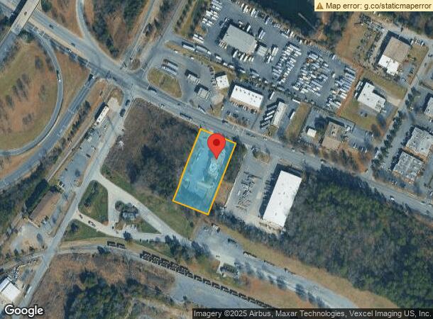 405 Westinghouse Blvd, Charlotte, NC Parcel Map