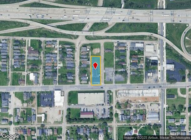  1146 S Kenwood Ave, Indianapolis, IN Parcel Map