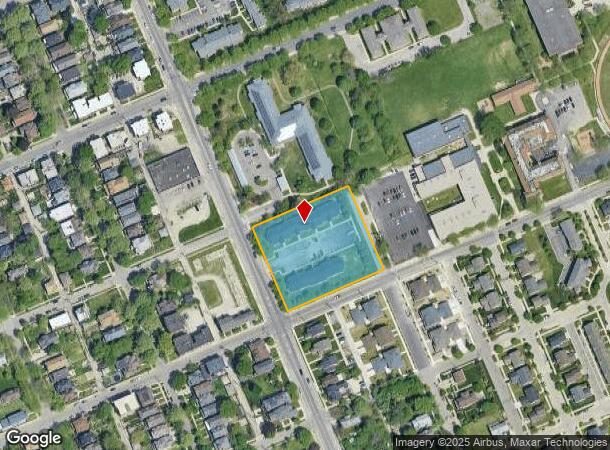  4434 Trumbull St, Detroit, MI Parcel Map