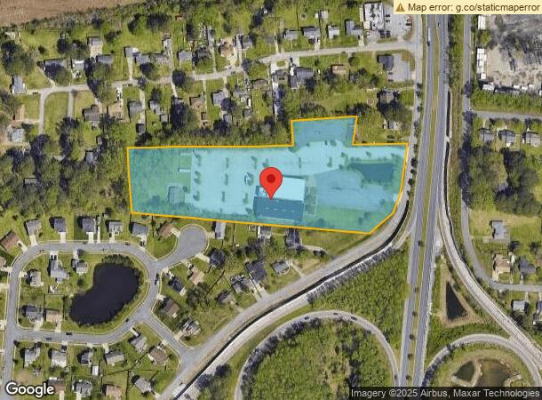  600 Happy Acres Rd, Chesapeake, VA Parcel Map