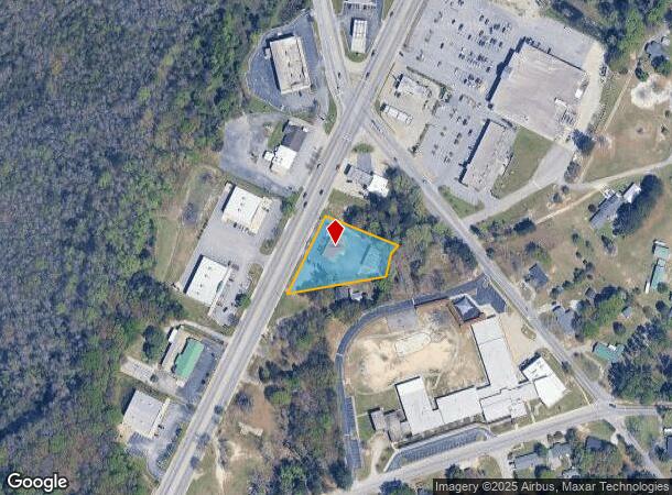713 Main St, West Columbia, SC Parcel Map