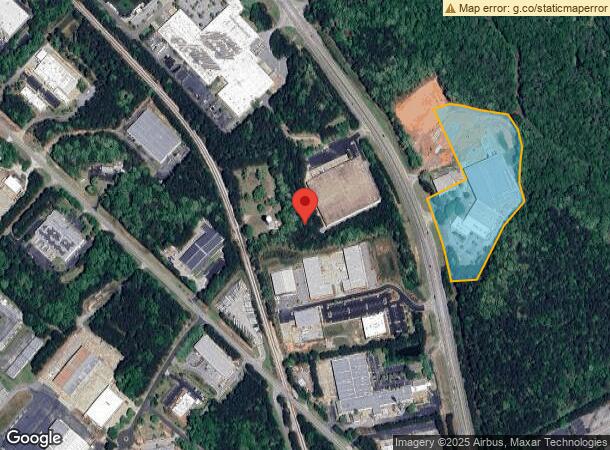  650 Highway 74 S, Peachtree City, GA Parcel Map