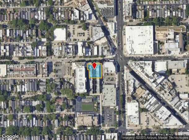  1617 W Belmont Ave, Chicago, IL Parcel Map