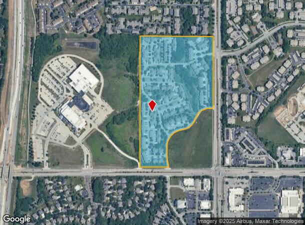  7100 W 141St St, Overland Park, KS Parcel Map