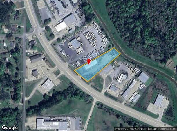  6880 Bert Kouns Industrial Loop, Shreveport, LA Parcel Map