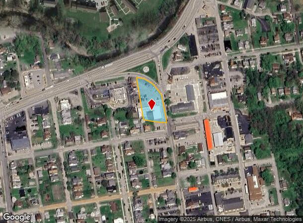  704 N Pittsburgh St, Connellsville, PA Parcel Map