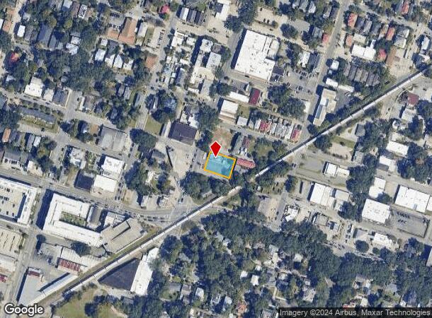  2514 Bull St, Savannah, GA Parcel Map