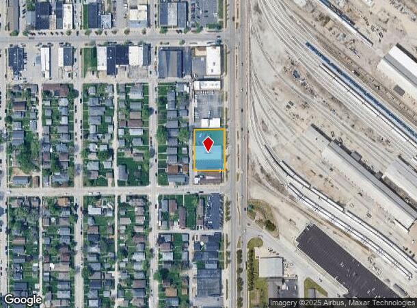  3136 S Emerson Ave, Beech Grove, IN Parcel Map