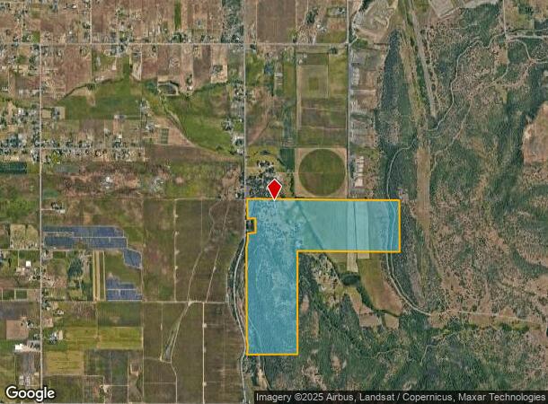 5962 Foothill Rd, Central Point, OR Parcel Map