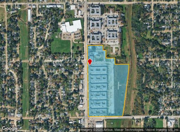  621 Richey St, Pasadena, TX Parcel Map