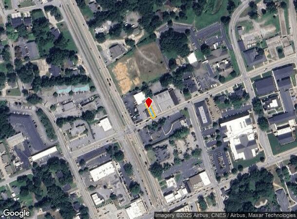  103 E College St, Simpsonville, SC Parcel Map