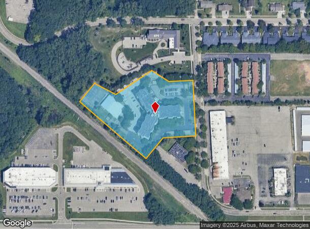 2725 Birchcrest Dr Se, Grand Rapids, MI Parcel Map