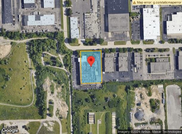  32235 Industrial Rd, Livonia, MI Parcel Map