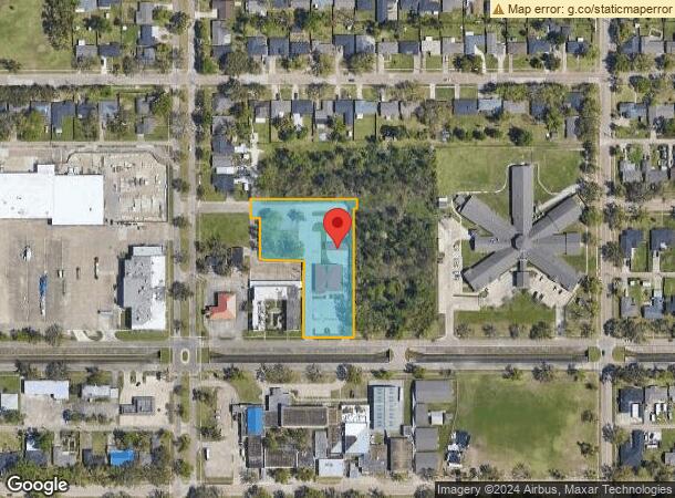  2231 Oak Park Blvd, Lake Charles, LA Parcel Map