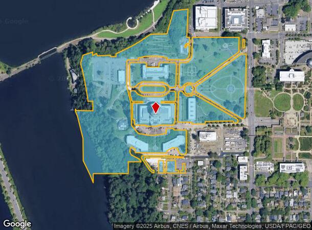 501 13Th Ave Sw, Olympia, WA Parcel Map